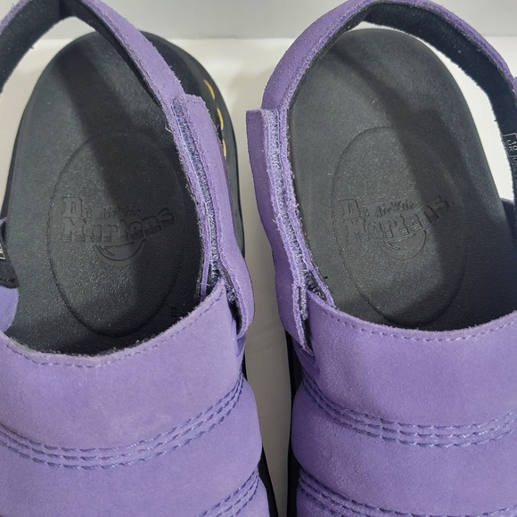 Doc Martens Kole Zebrilus Suede Platform Sandal Twilight Purple UK 10 US M11/W12 main image 7